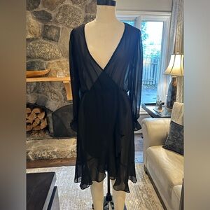 Sheer cover up dress